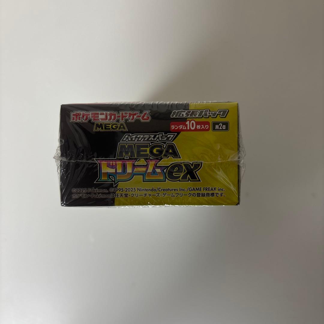 ポケモンカードゲーム MEGAドリームex 1box シュリンク付き