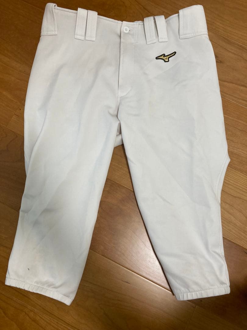 Mizuno Pro Lサイズ ホワイト練習着パンツ　 2本