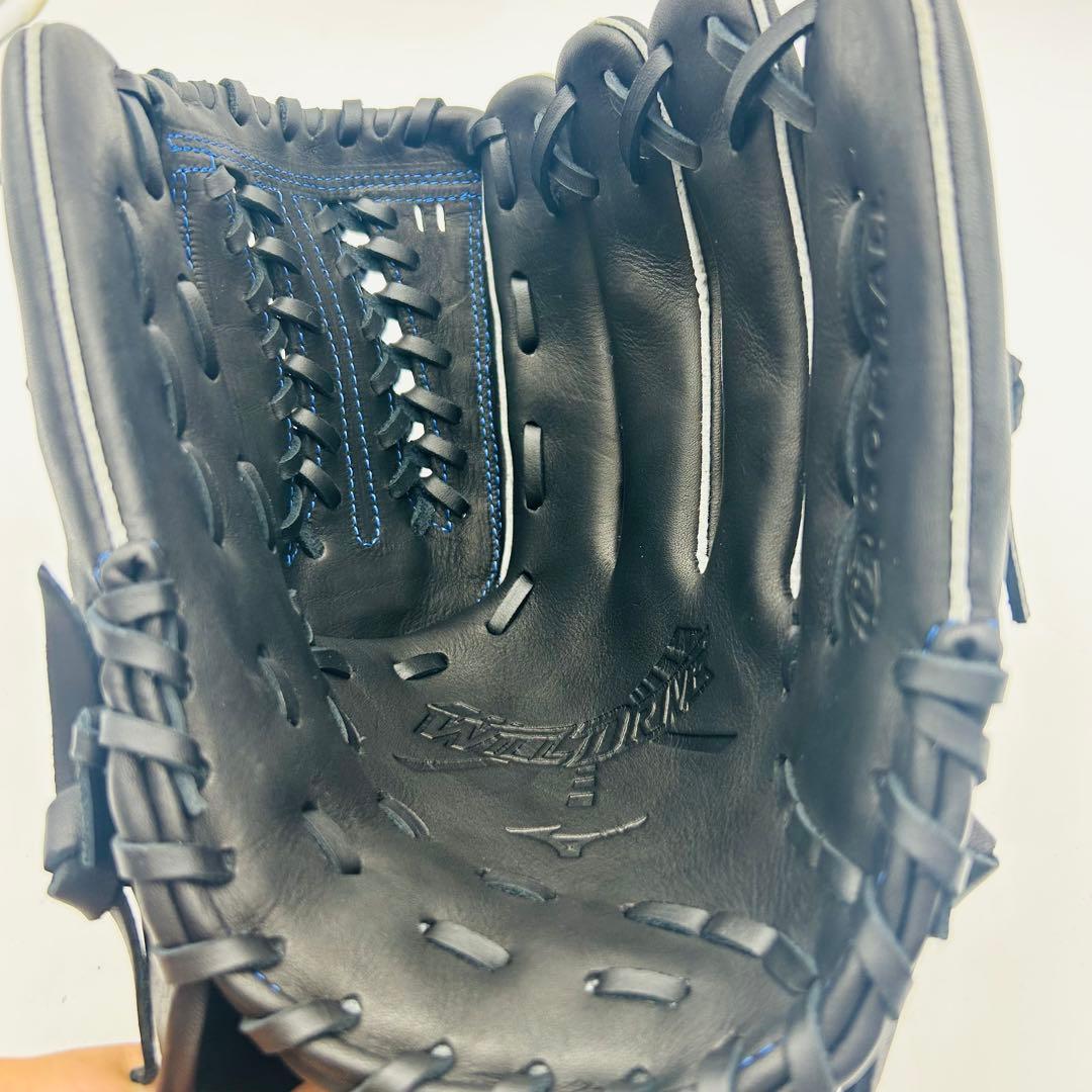 美品✨Mizuno ミズノ　ウィルドライブ ブルー　右投げソフトボール　グローブ