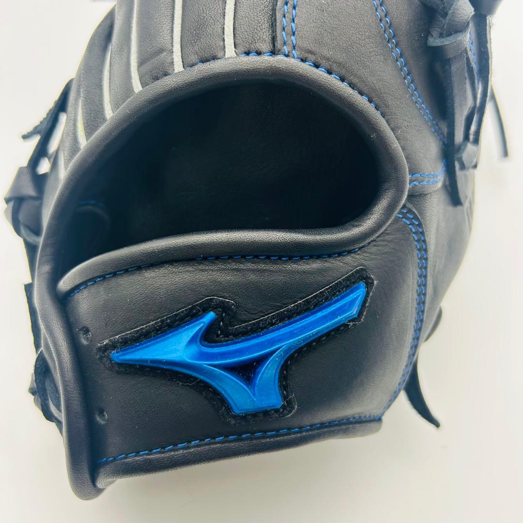 美品✨Mizuno ミズノ　ウィルドライブ ブルー　右投げソフトボール　グローブ