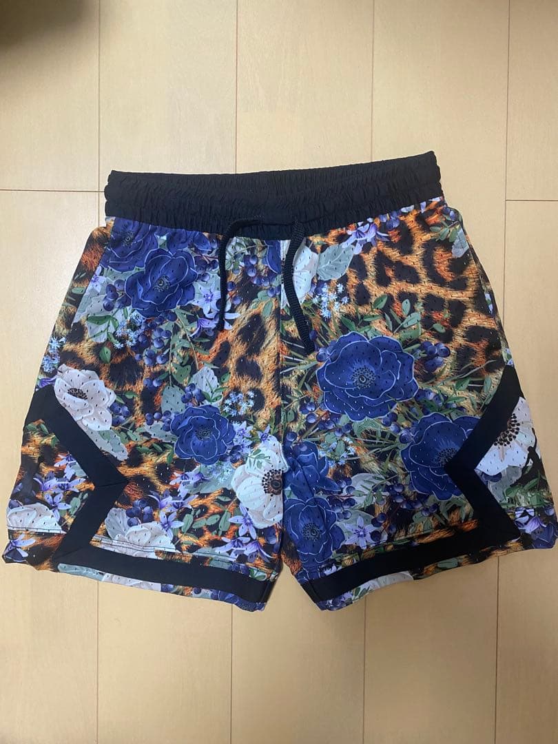 NIKE JORDAN ジョーダン ダイヤモンド ショーツ L レオパ 花柄