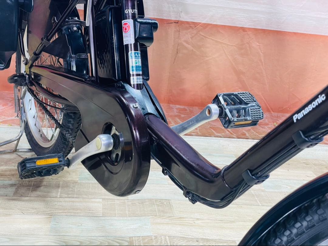 人気モデル！ギュット⭐️12AHパナソニック子供乗せ電動アシスト自転車Y3514