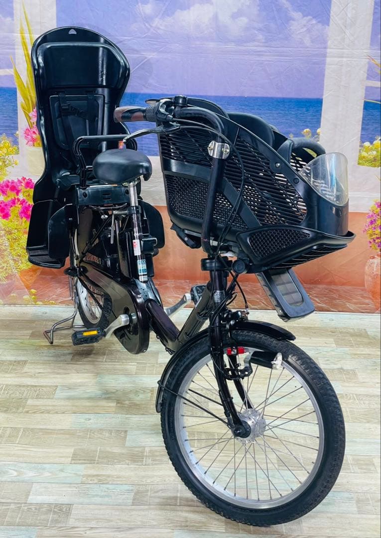 人気モデル！ギュット⭐️12AHパナソニック子供乗せ電動アシスト自転車Y3514