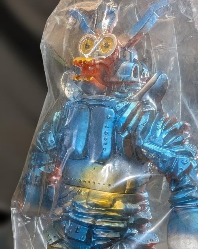 ガルバン ジャイアント「キャプテンウルトラ」登場（ブルマァク復刻）未開封ソフビ