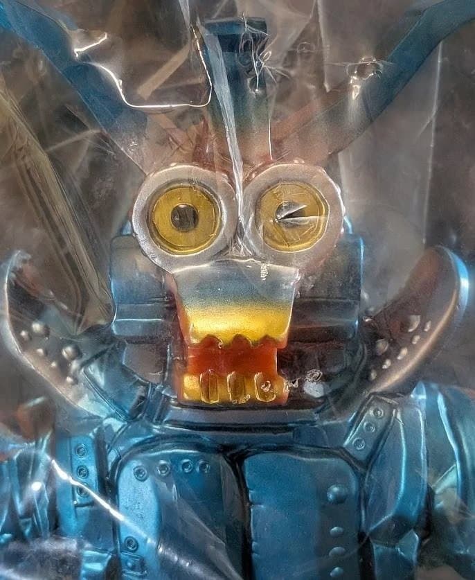 ガルバン ジャイアント「キャプテンウルトラ」登場（ブルマァク復刻）未開封ソフビ