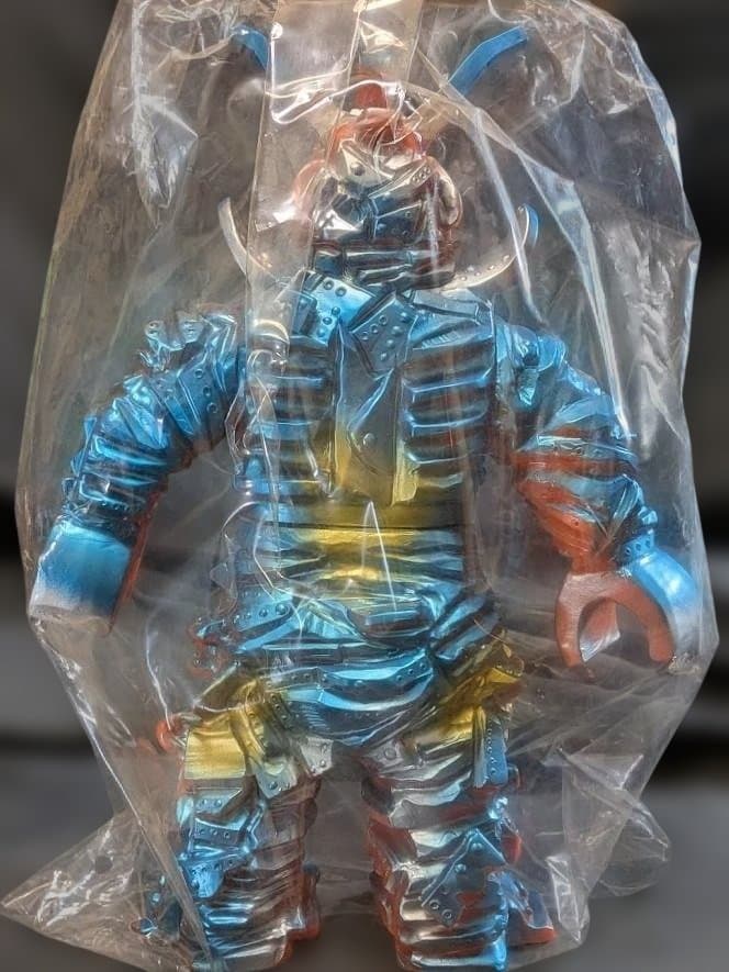 ガルバン ジャイアント「キャプテンウルトラ」登場（ブルマァク復刻）未開封ソフビ