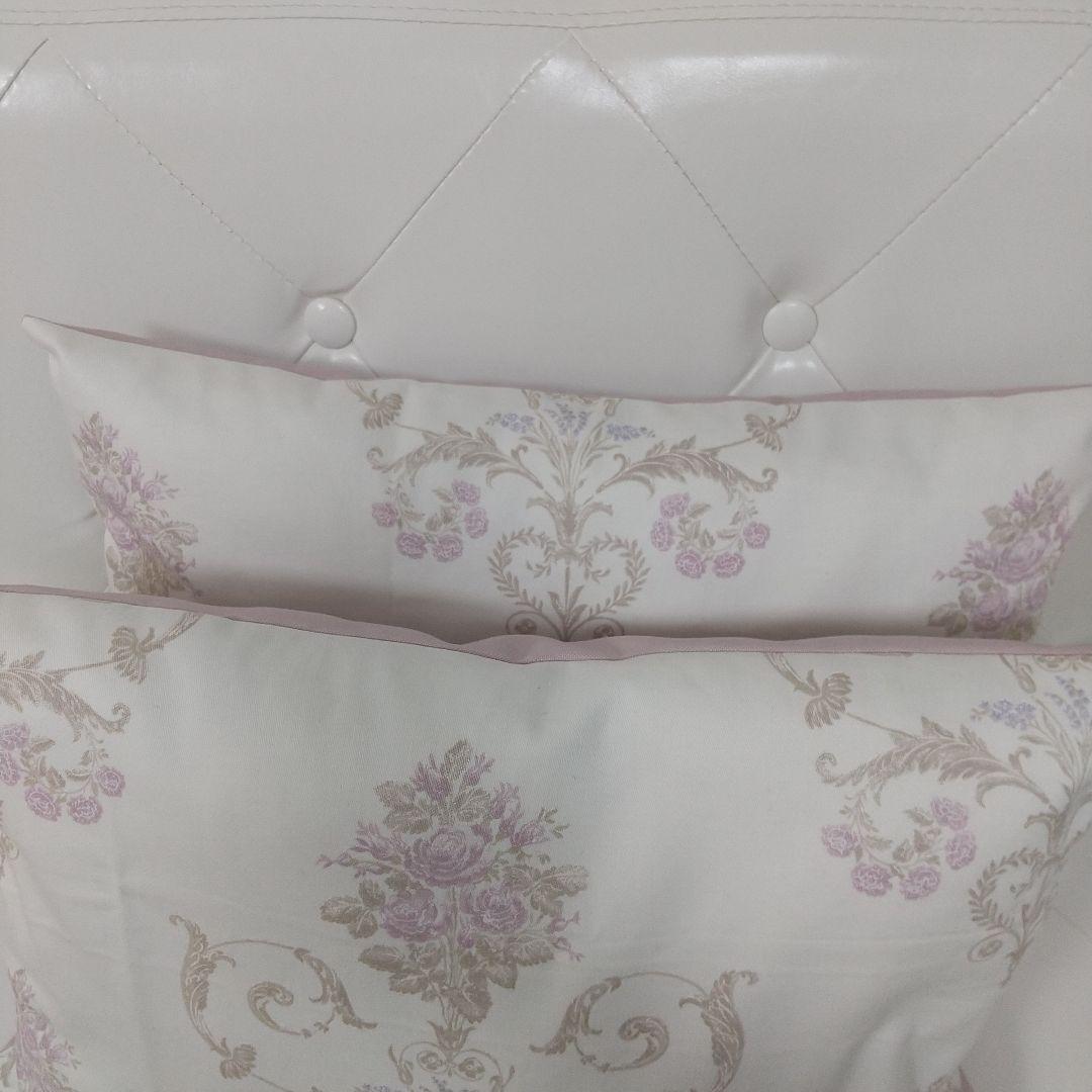 2枚セット ヘンリエッタクッションカバー ハンドメイド ローラアシュレイ