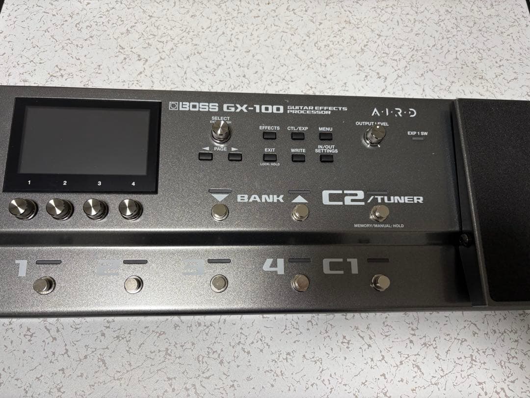 【値下げしました】BOSS GX-100 純正アダプター、ケース付き
