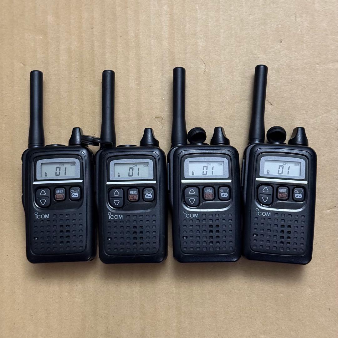 ICOM IC-4350 防水形特定小電力トランシーバー　4台フルセット