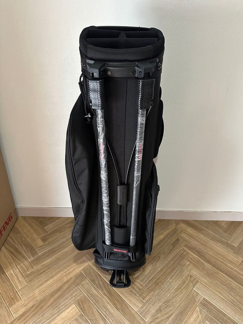 新品送料込 CR-4 #04ブラック黒 BRIEFING GOLFキャディバッグ