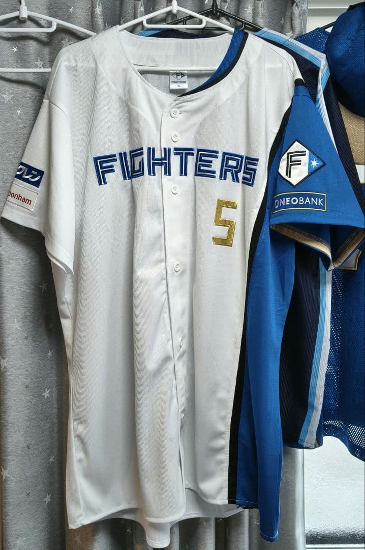 北海道日本ハムファイターズ 野村佑希選手 ホームユニフォーム XLサイズ