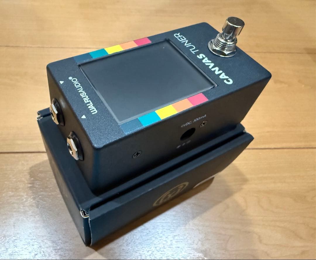 超美品 WALRUS AUDIO Canvas Tuner 専用フィルム貼済