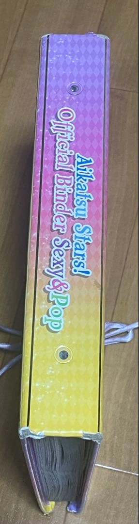 アイカツスターズ　白鳥ひめ　認定書付きセット　白銀リリィ　バインダー