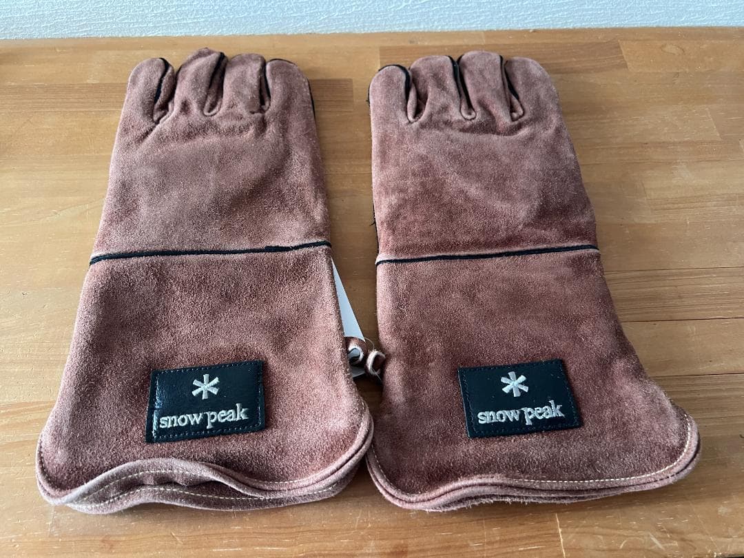 新品） peak ファイヤーサイド　キャンプグローブ ブラウン