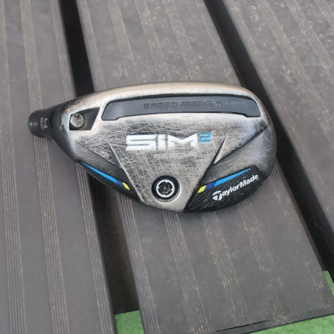 TaylorMade SIM2レスキュー　4u　レフティ　ヘッドのみ