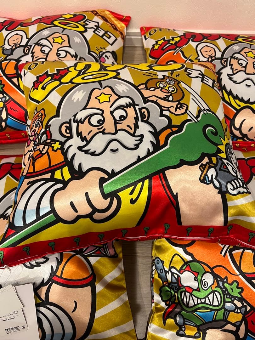 ビックリマンクッション　未使用品タグ付き　5点セット