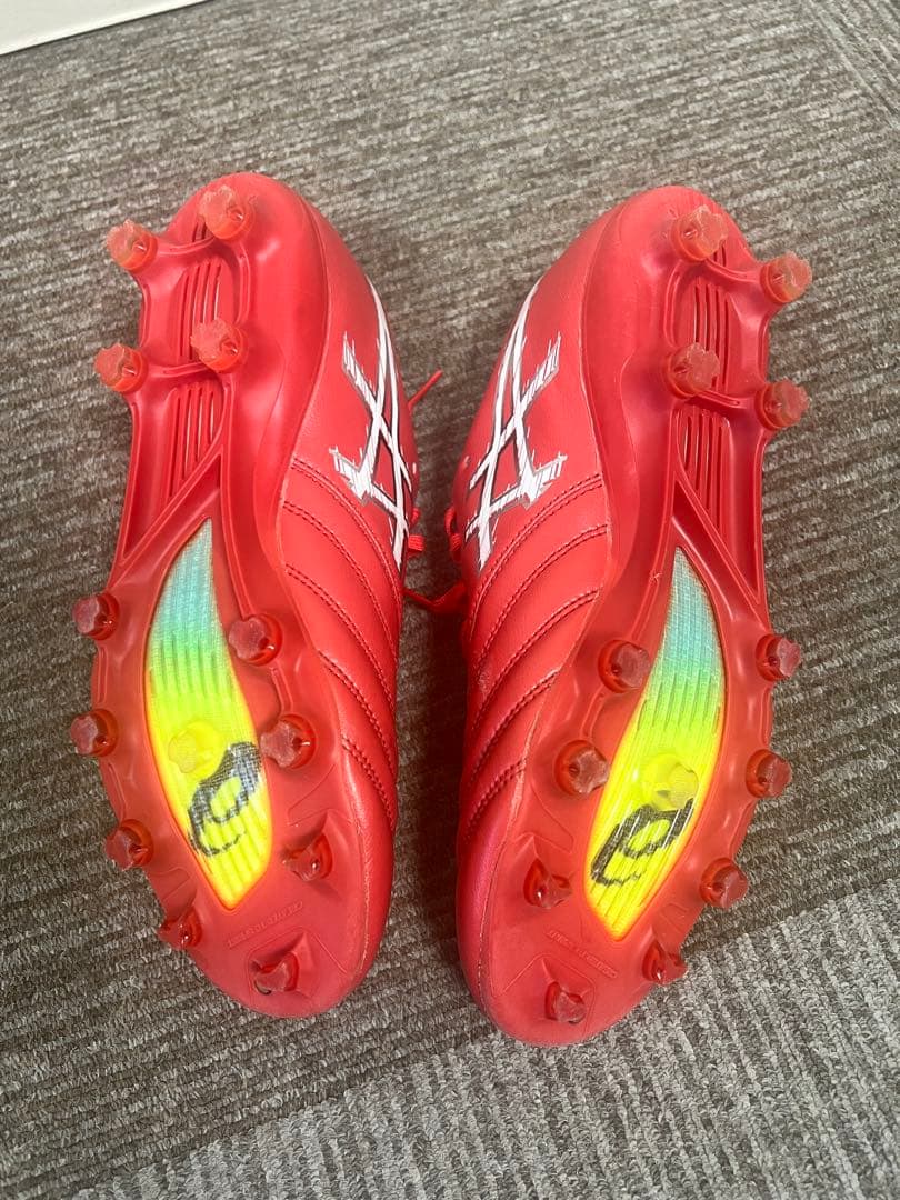 美品☆DS LIGHT X-FLY PRO 3 アシックス クラシックレッド