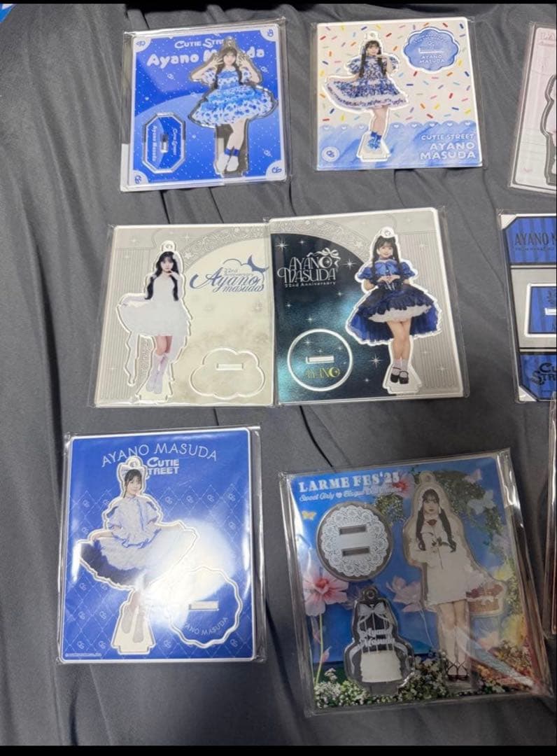 ゆ*ん様 きゅーすと増田彩乃アクリルスタンドまとめ売り