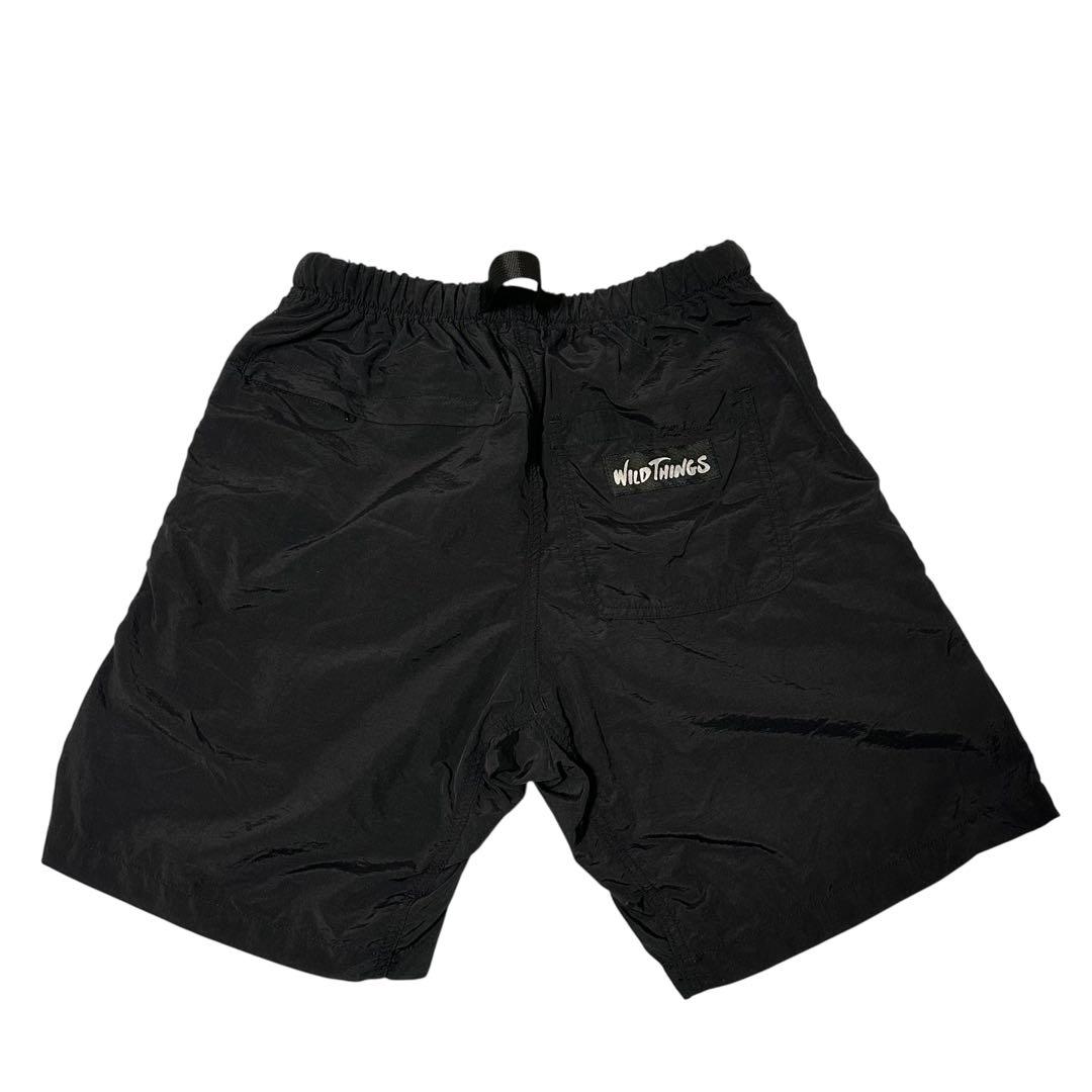 希少 ジャッカル×ワイルドシングス パッカブルショーツ ブラック JACKALL