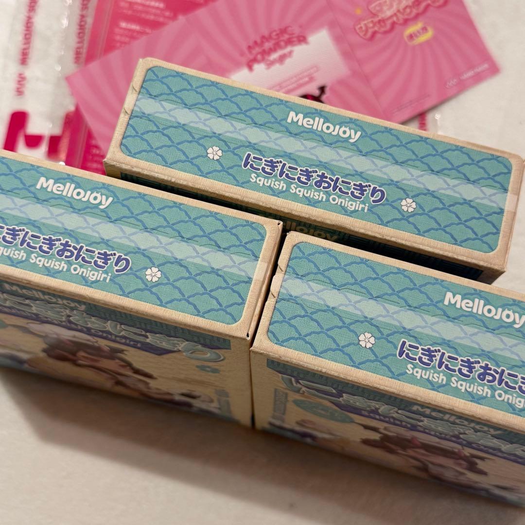 【新品未開封】Mellojoy 3箱 メロジョイスクイーズ にぎにぎおにぎり
