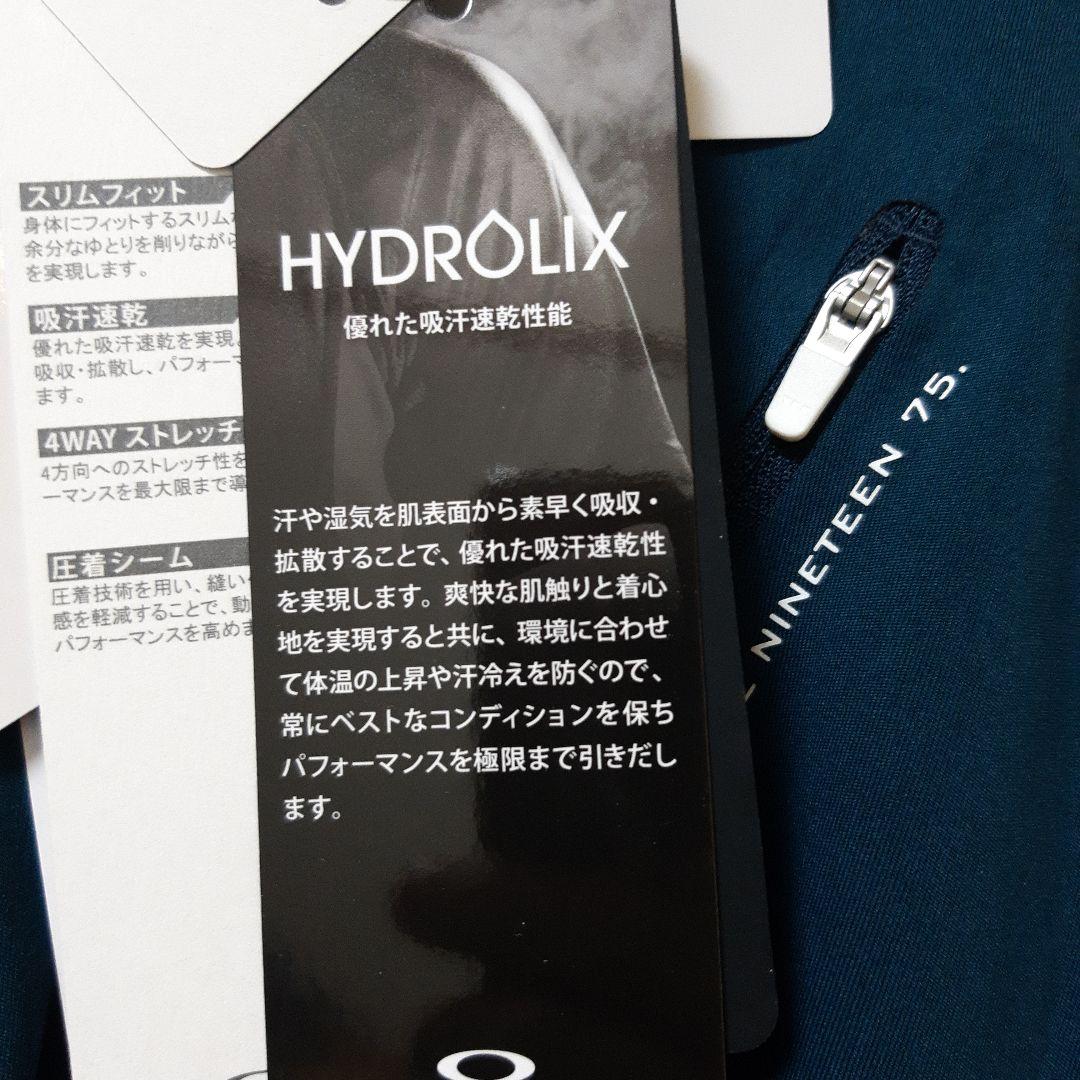 新品　オークリーゴルフ　メンズウエア　高機能ストレッチ長袖モックネックシャツ