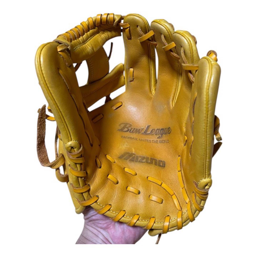 Mizuno 軟式グローブ イエロー　BuwLeague
