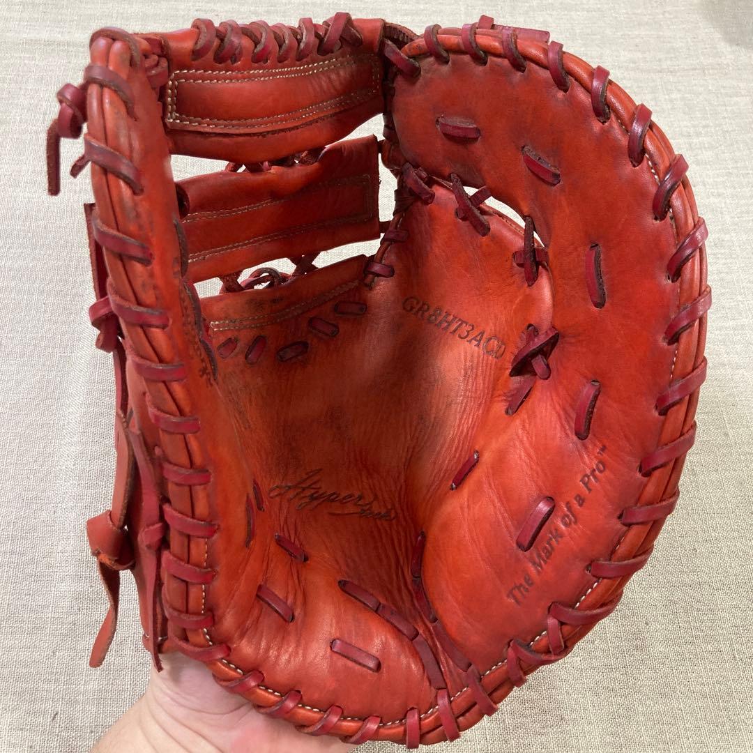 （タイムセール）Rawlings 軟式グローブ 赤