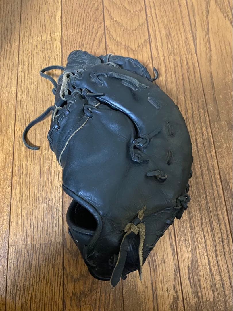 硬式ファーストミット　黒　野球　左利き用