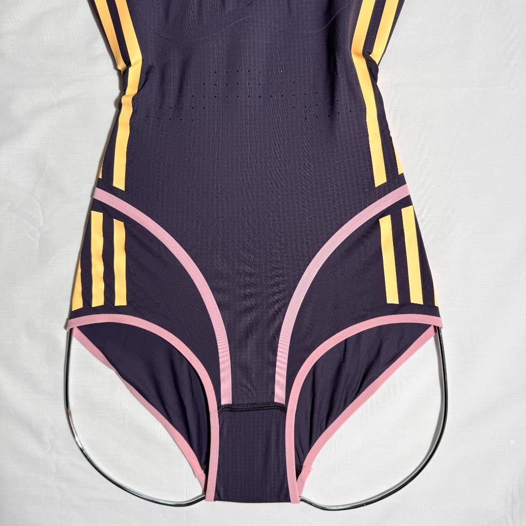 adidas アディダス 女子陸上 レーシングレオタード UK L