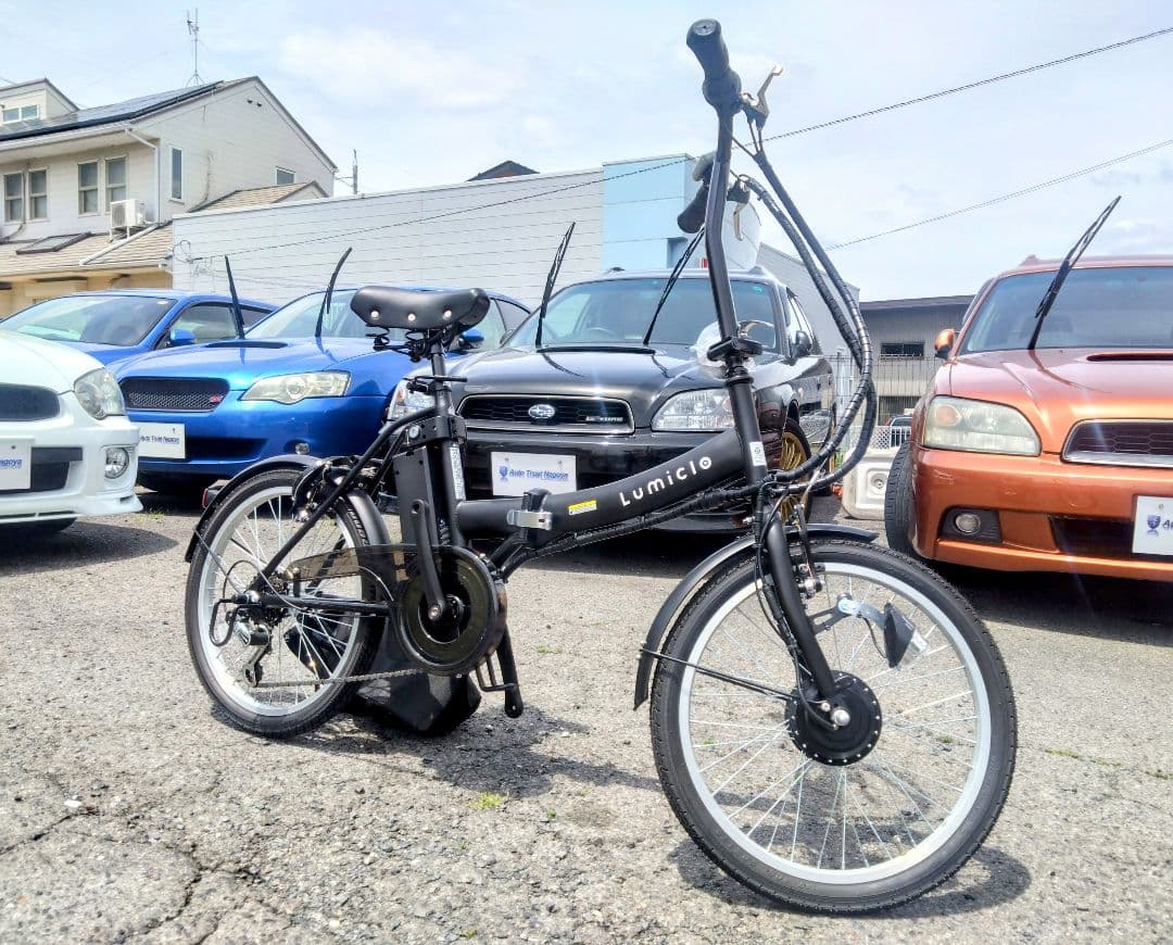 りょう様　☆ルミクロ 折り畳み電動アシスト自転車 １年保証 k482☆