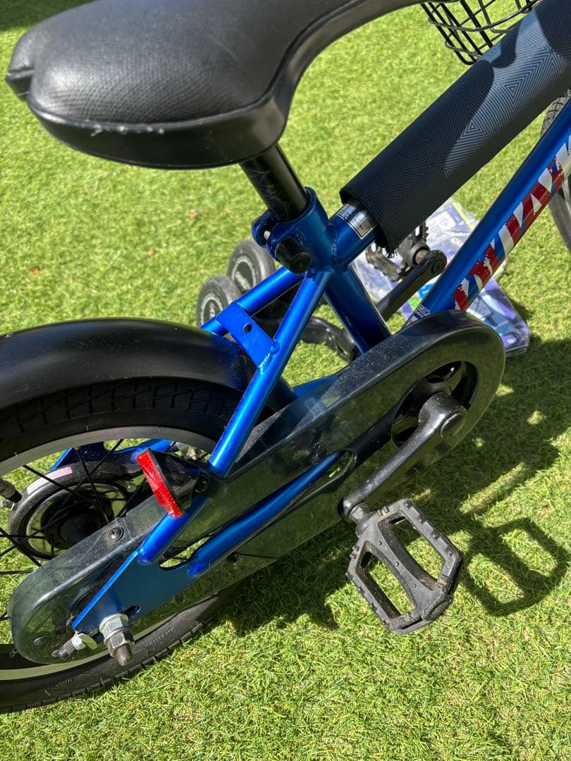 ⭐︎引き取り限定⭐︎ デューリー　自転車　14インチ　補助輪付き