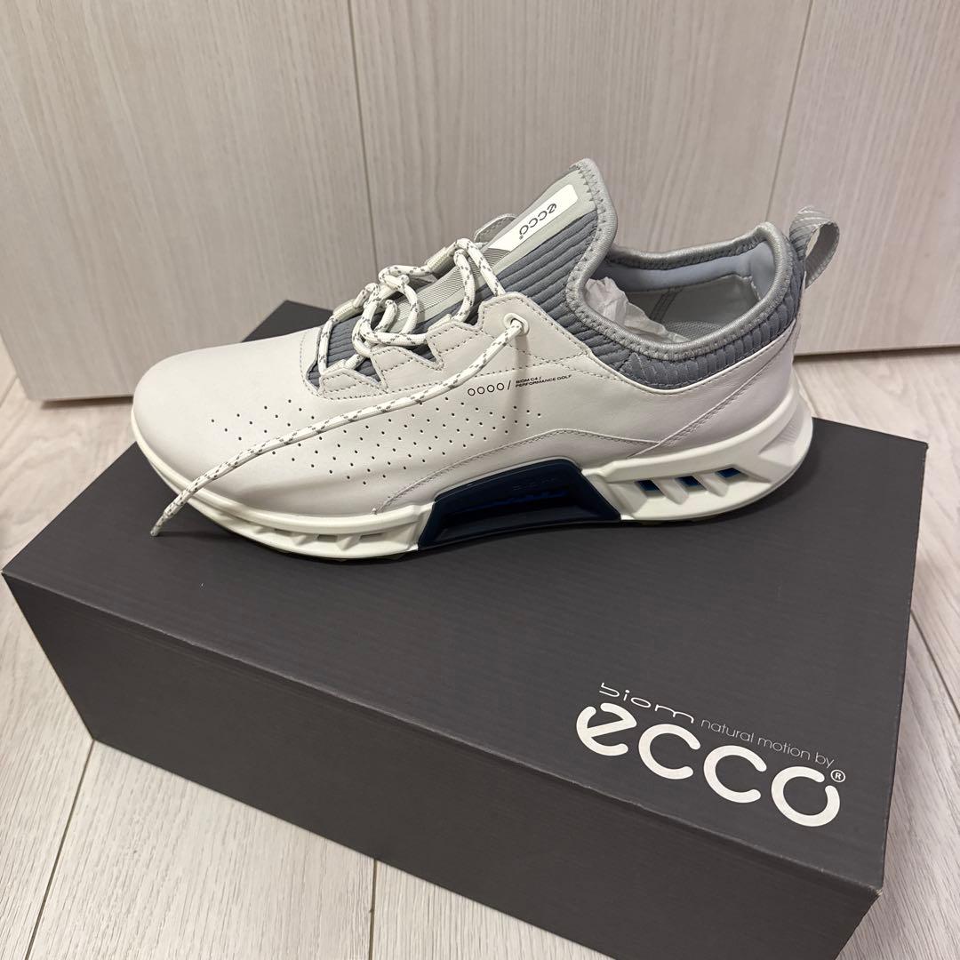 【新品 箱付】ecco ゴルフシューズ 男性用 26.5