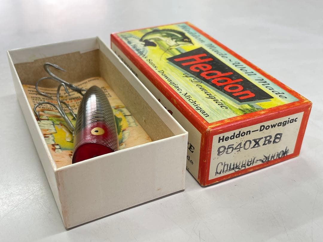 50年代 HEDDON CHUGGER SPOOK 金目 XRS NIB