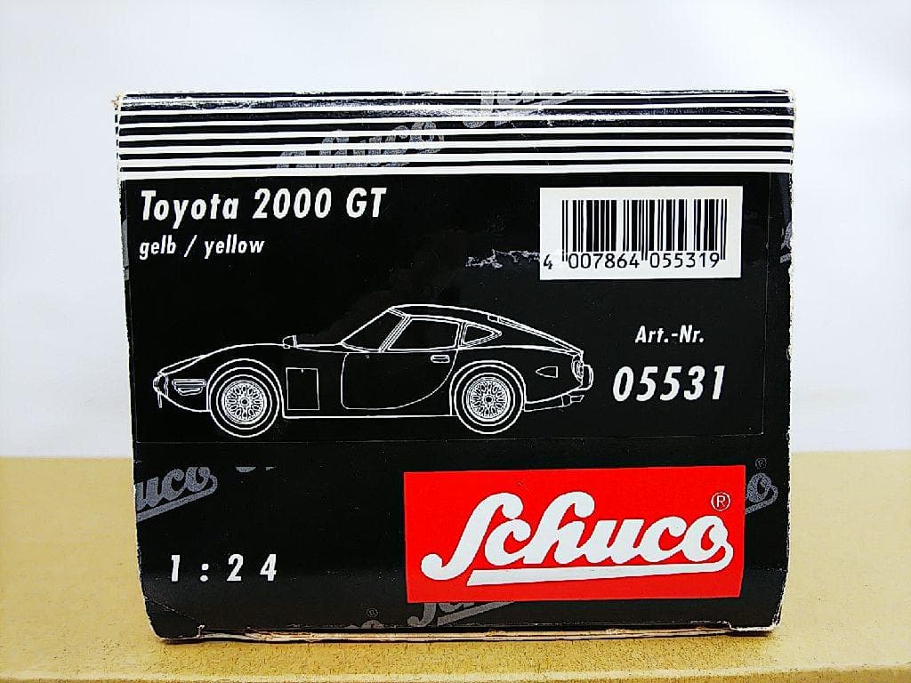 シュコー製 1/24 トヨタ 2000GT ダイキャストモデルミニカー