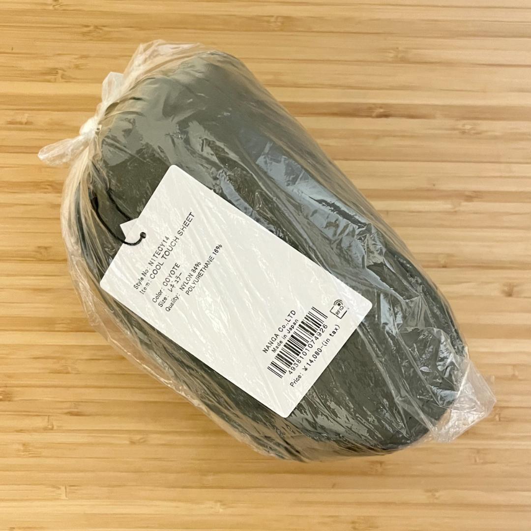 NANGA ナンガ クールタッチシーツ コヨーテ 新品 未開封