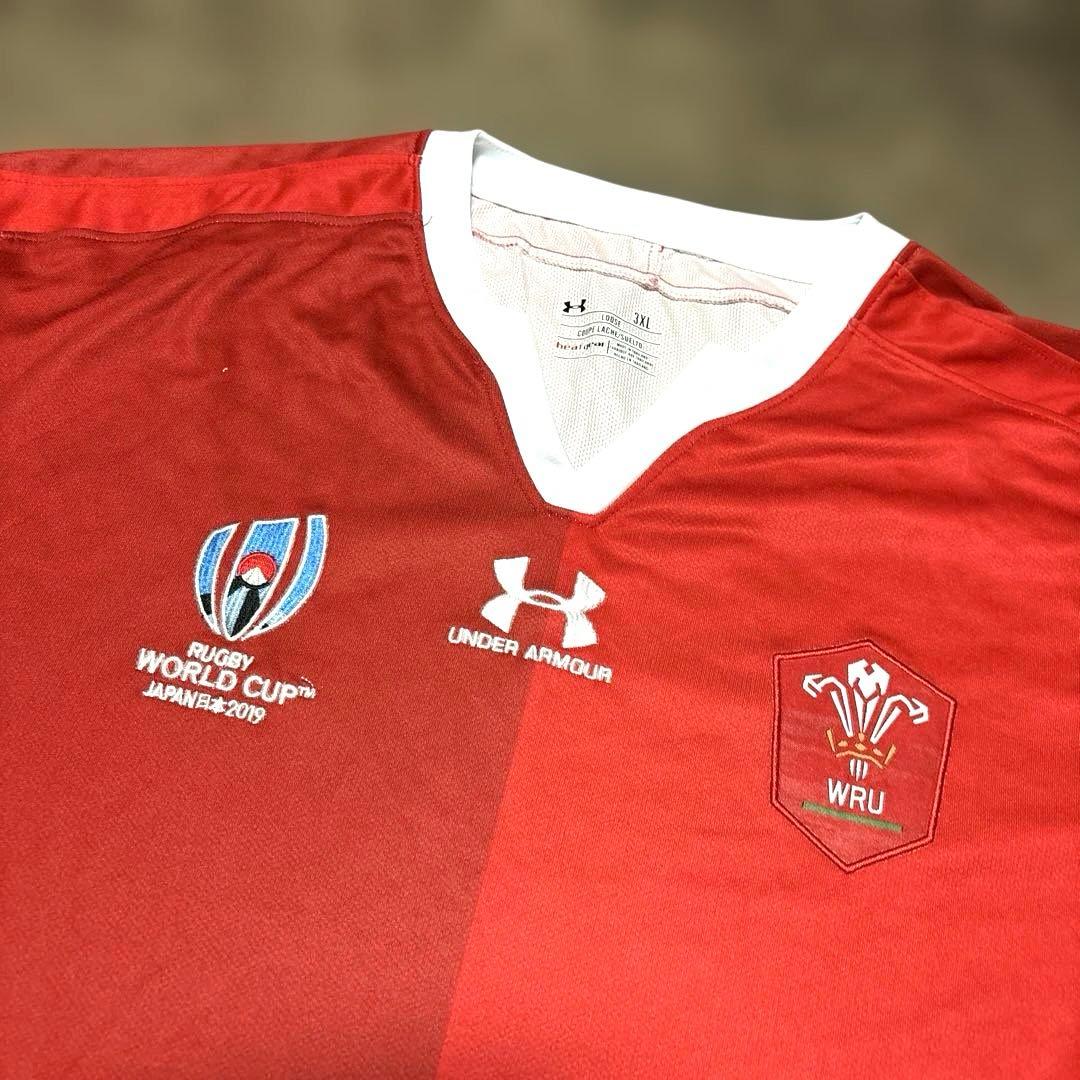 ラグビー ウェールズ代表 2019日本W杯 レプリカジャージ アンダーアーマー