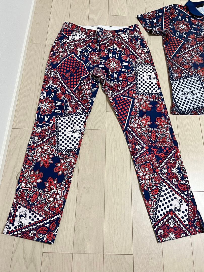 ダンスウィズドラゴン　2点セット　半袖　ポロシャツ　パンツ　超美品　上下