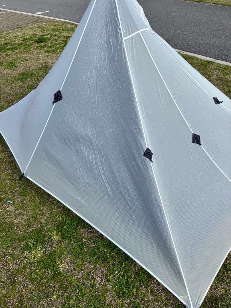 ローカスギア　クフ　シル　インナーテント　フットプリント