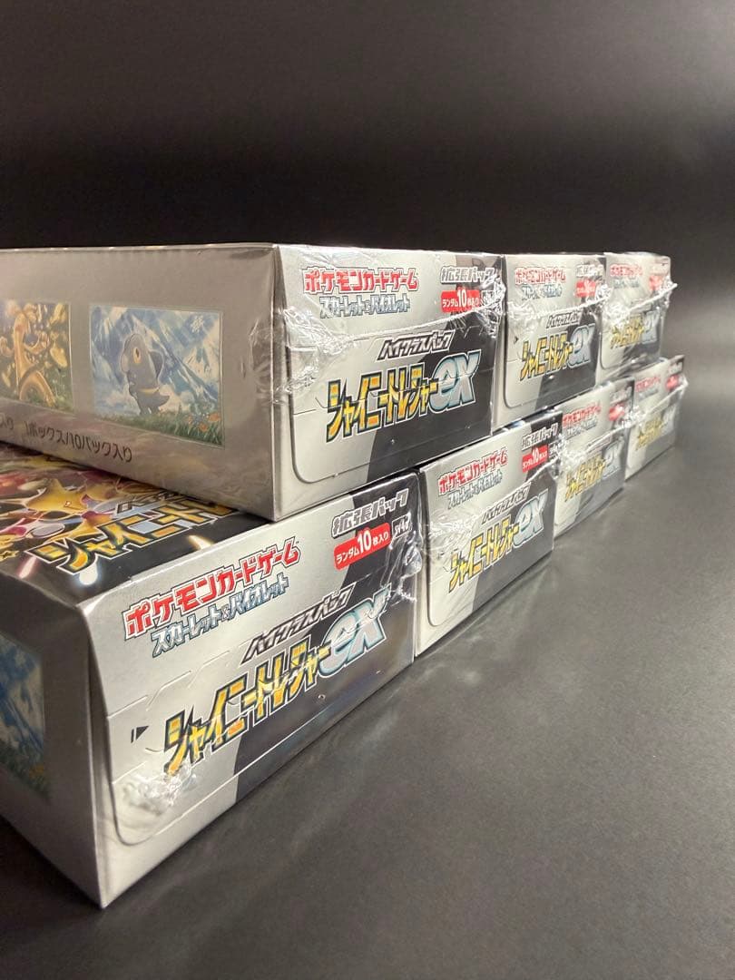 【新品未開封 シュリンク付き】ポケモンカード シャイニートレジャーex 7BOX