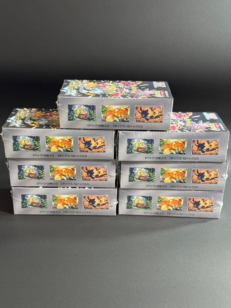 【新品未開封 シュリンク付き】ポケモンカード シャイニートレジャーex 7BOX