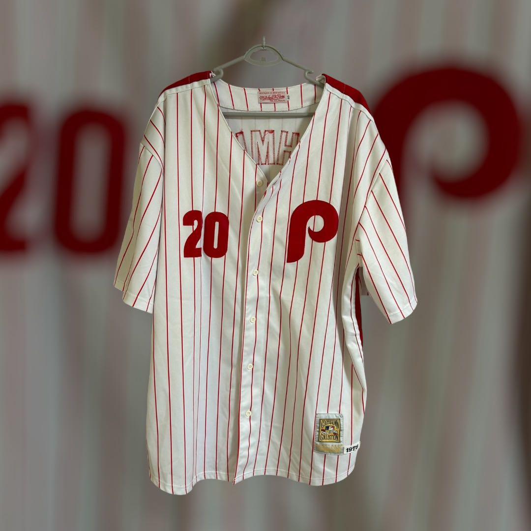 応援グッズ Phillies SCHMIDT 20 Mitchell & Ness 60