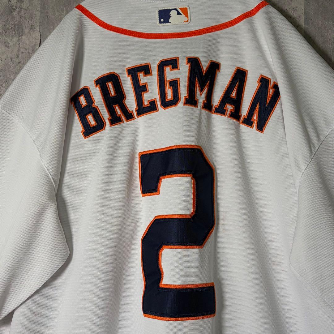 アストロズ ブレグマン ユニフォーム 2017優勝記念 MLB Majestc