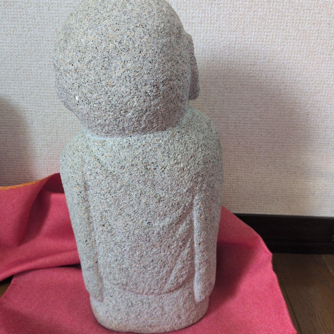 石地蔵 約36cm【20年前購入してから自宅廊下に設置】