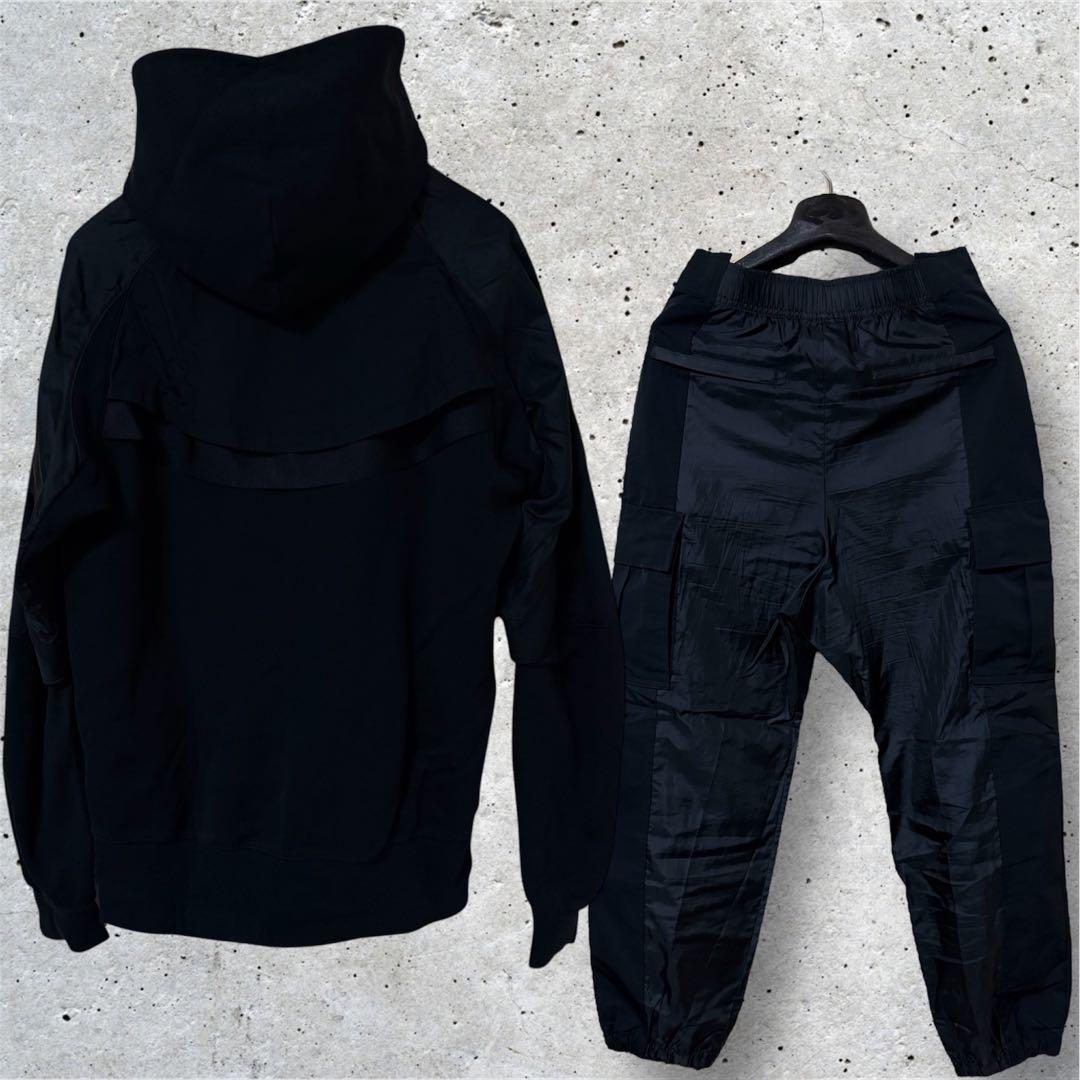 新品同様 上下セット 限定 サカイ × ナイキ S セットアップ