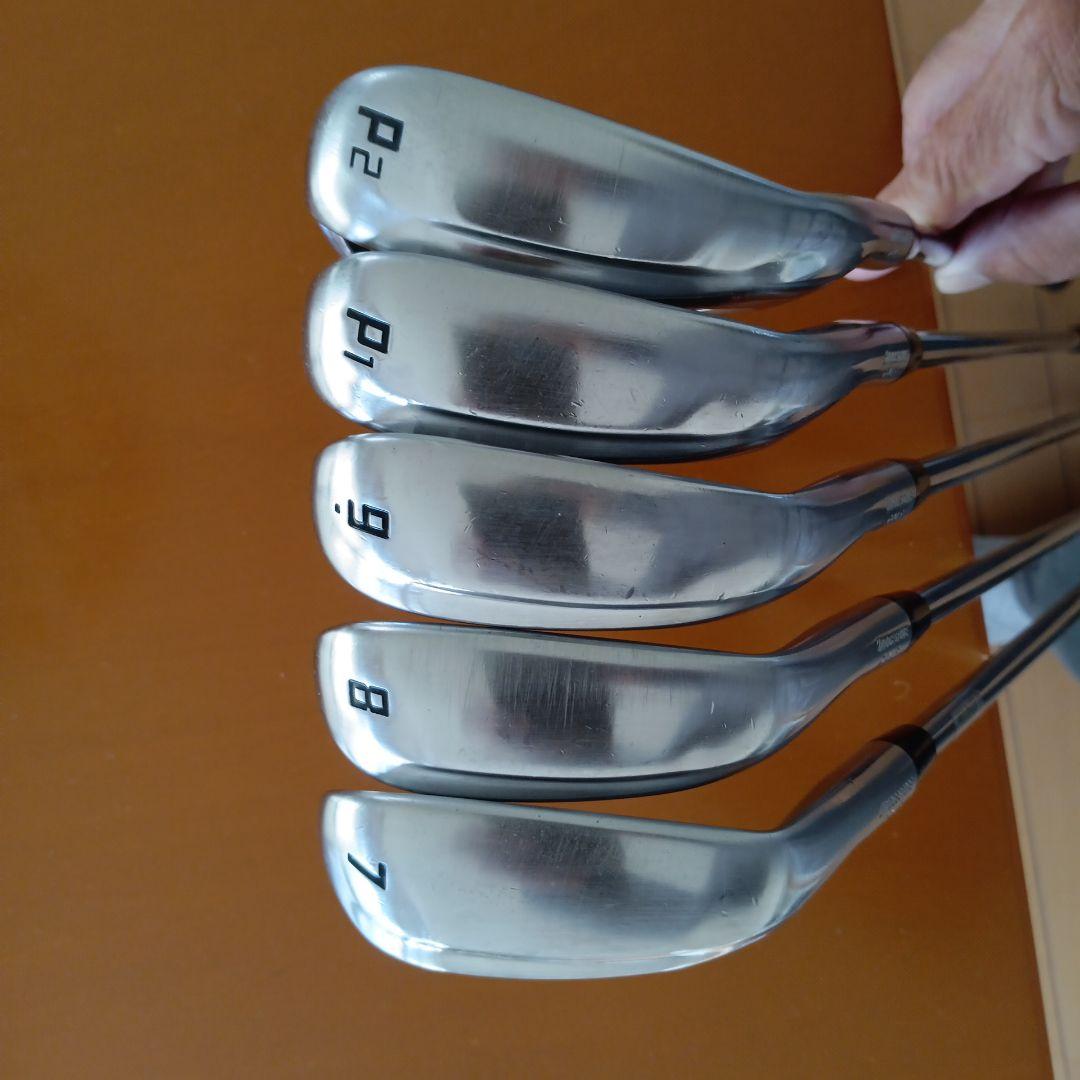 ブリヂストン　 JGR HYBRID FORGED HF1アイアン　5本セット