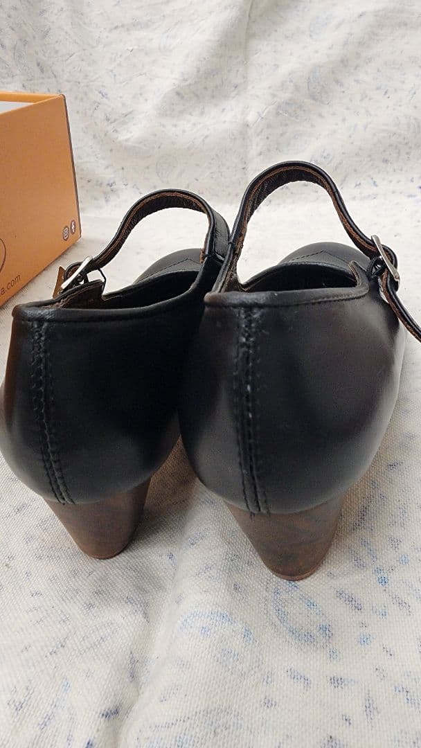 Senovilla フラメンコシューズ 黒新品　35(1/2)