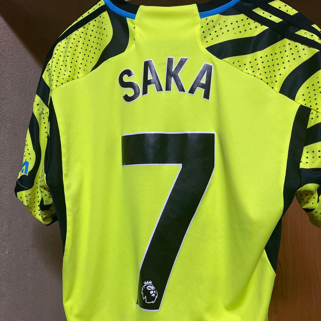 アーセナル SAKA 7番　23-24 away