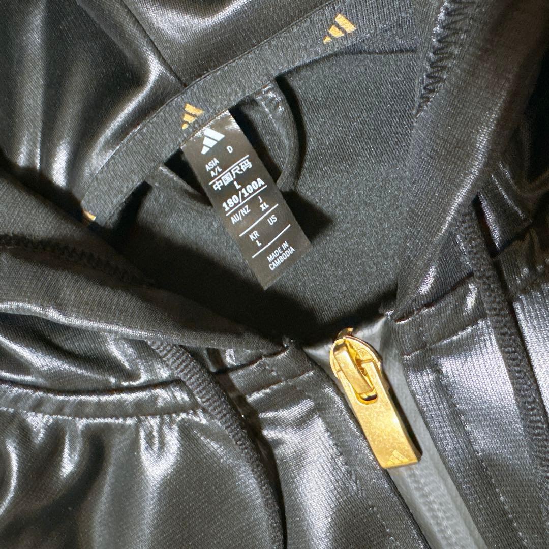 adidas Stadium Gold コーティングジャケット セットアップ新品