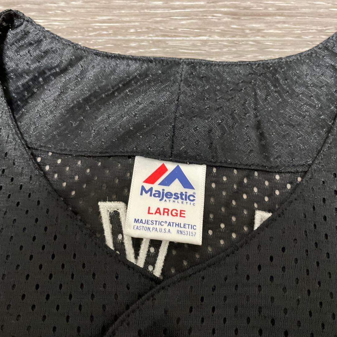 極美品Majestic MLB NY SUBWAY SERIES Jersey黒