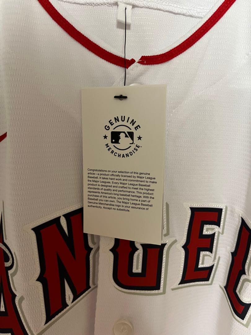 【正規品・新品】大谷翔平 エンゼルスホームユニフォーム（ユースLサイズ）
